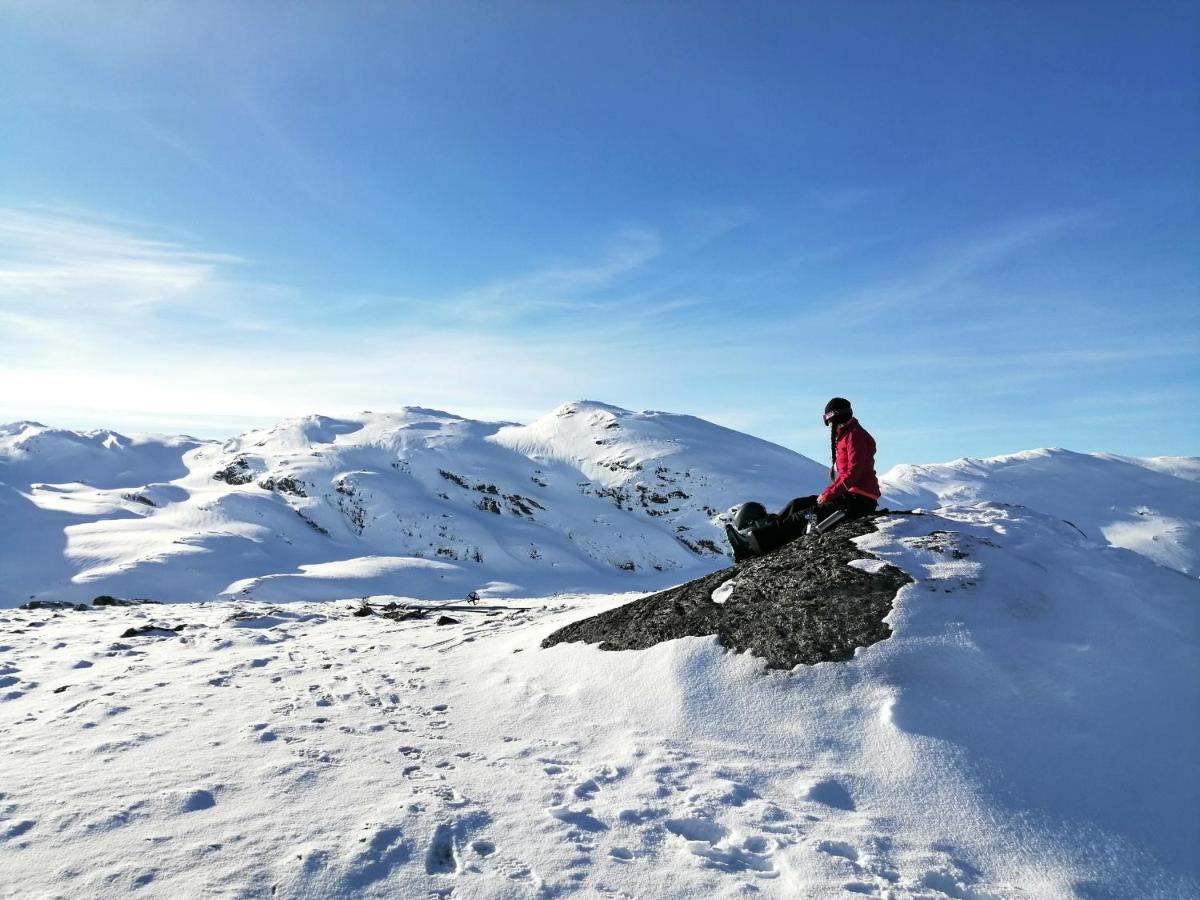 Lodge Reinunga Eco Hytta - Mountain Near Accessible Only By Train Or Bike
