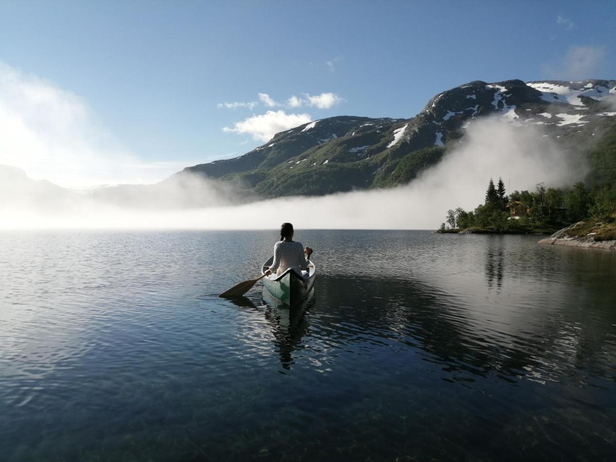 Reinunga Eco Hytta - Mountain Near Accessible Only By Train Or Bike Lodge Myrdal